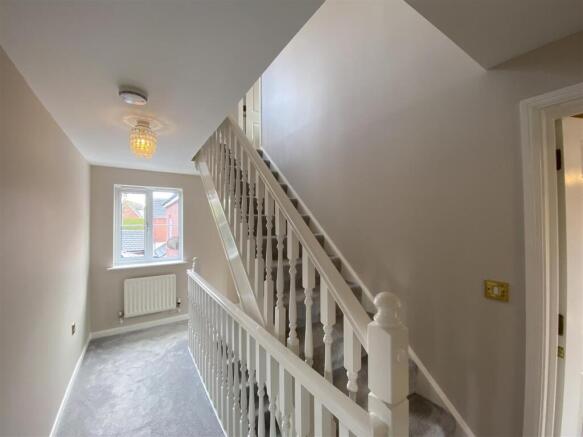 FIRST FLOOR STAIRS AND LAND
