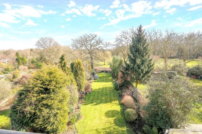view of garden and b