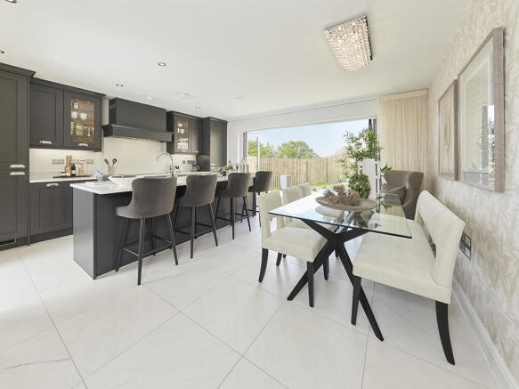 Open plan layout