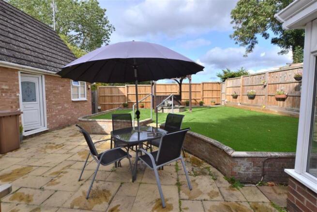 Rear Garden with Rural Views