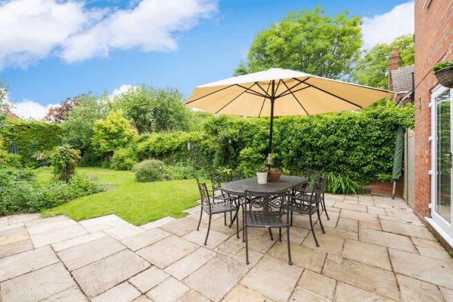 Rear garden