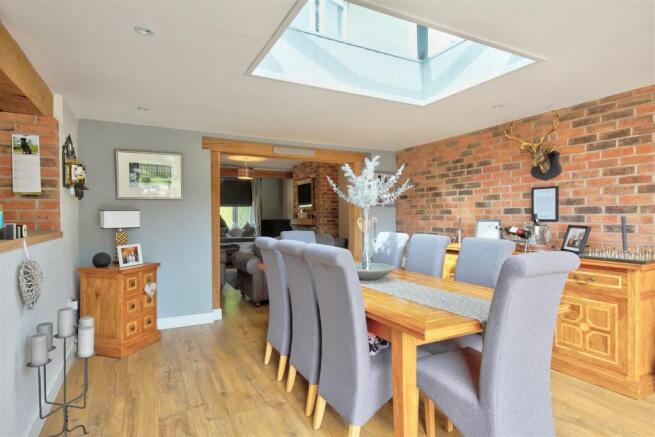 Open plan dining kitchen
