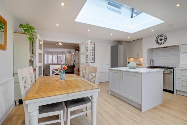 Kitchen and dining room