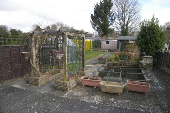 Rear garden