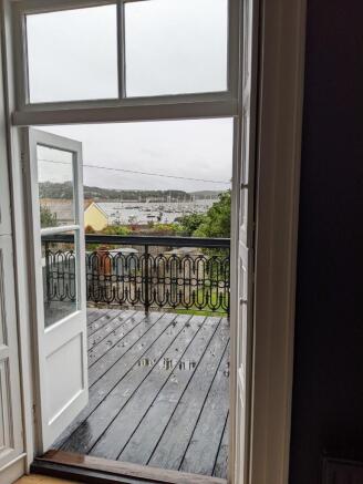 Balcony and view
