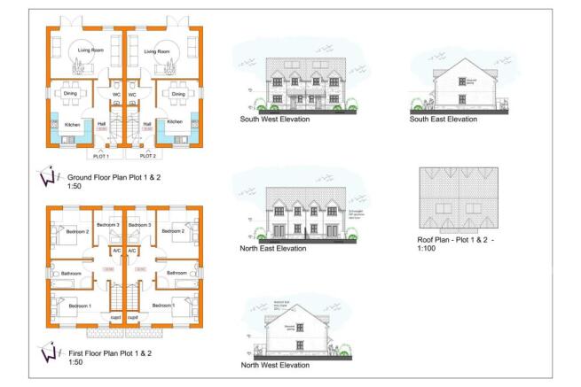 PLANNING PERMITTED - PROPOSED PLANS AND ELEVATIONS