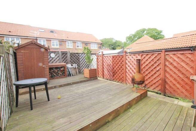 Rear garden