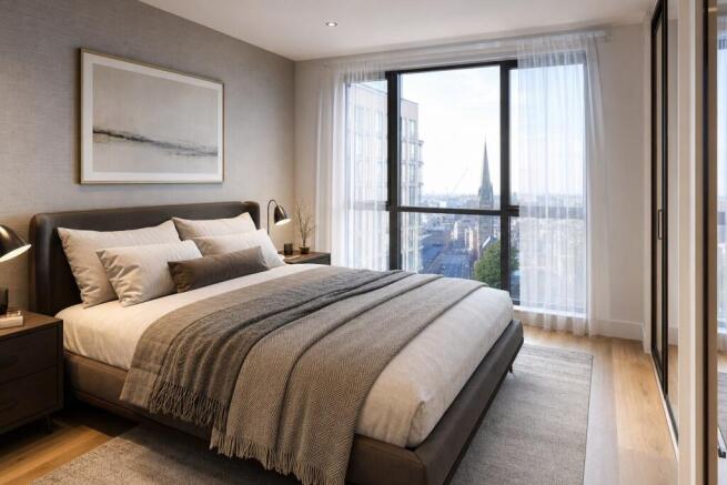 6.5% Projected Rental Yields | Stylish Leicester Buy to Let Apartment, Leicester Central – Smart Manhattan 1 Bed photo 4