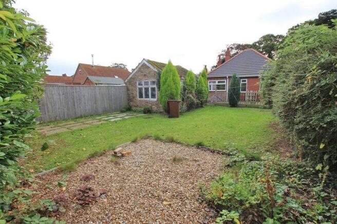 Rear garden