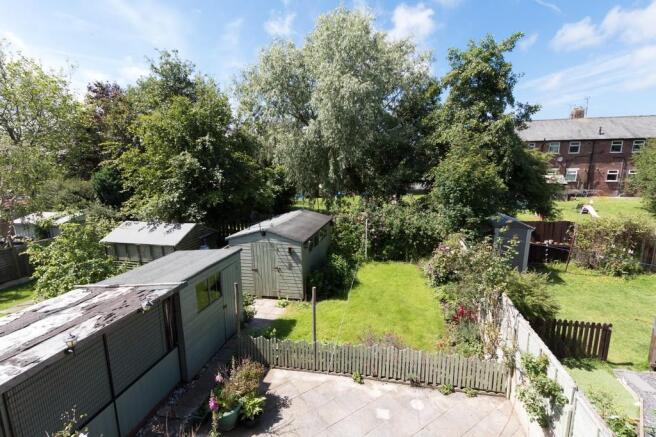 rear garden from ...