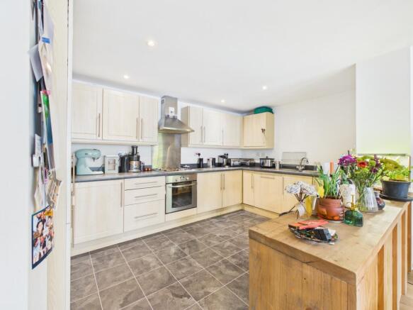 Open Plan Kitchen Area