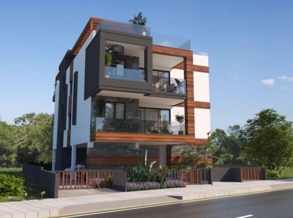Front of Apartments