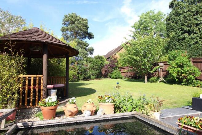 pond & gazebo