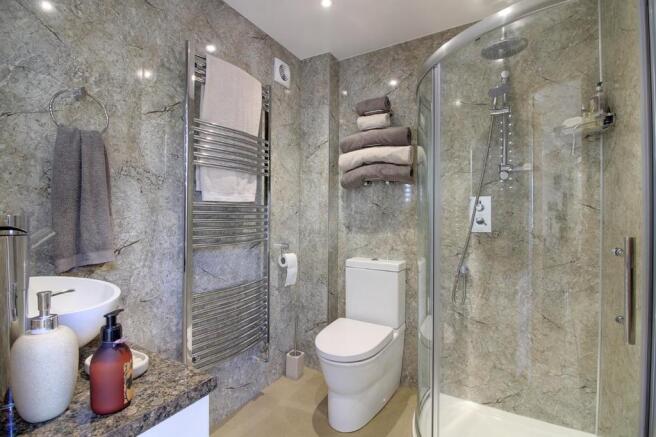 Downstairs shower...