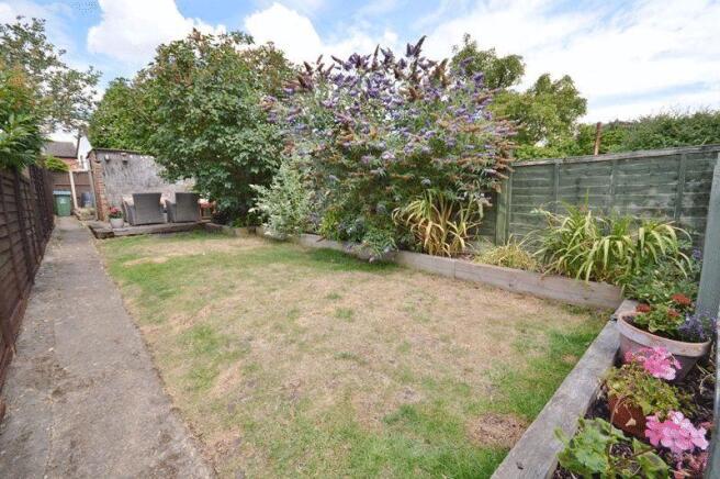 Rear garden
