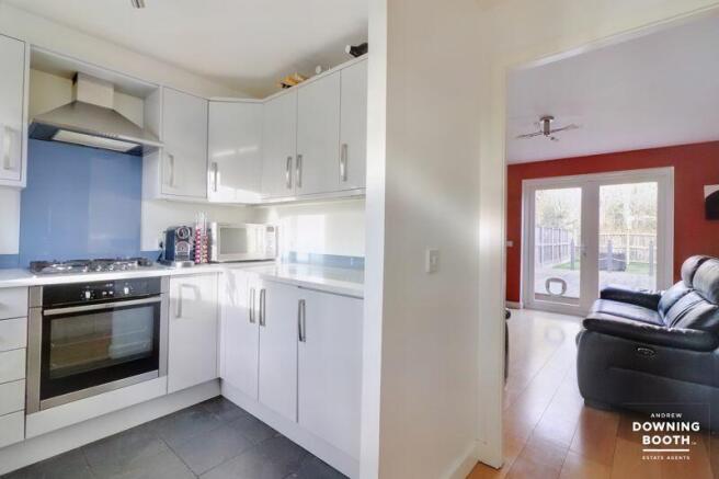 View To Kitchen & Living Room