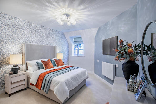 Show home bedroom