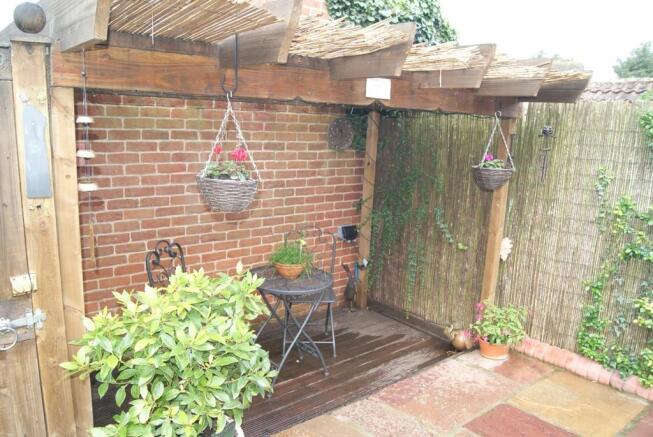 Covered Seating Area