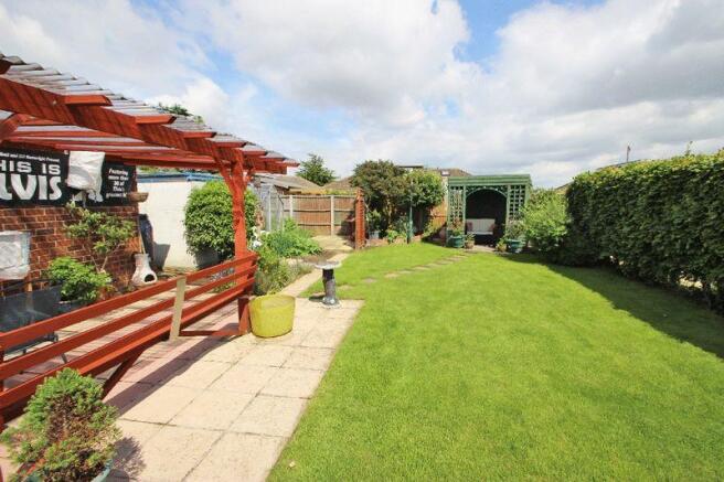 Rear garden