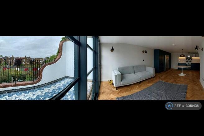 Living Room & West Facing Terrace