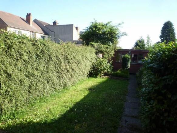 OUTSIDE REAR GARDENS