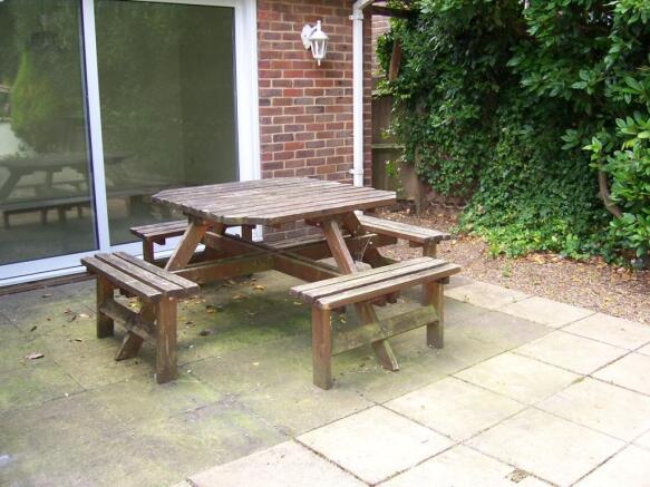 patio area