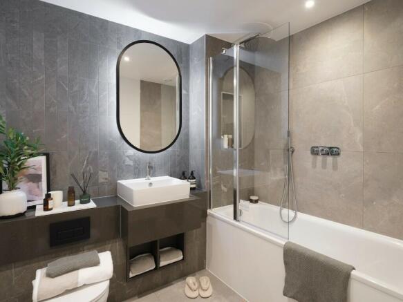 Bathroom - Sunset