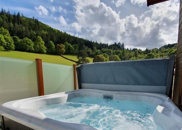 Private Decking with Countryside Views