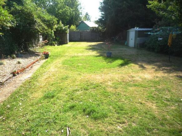 Rear garden