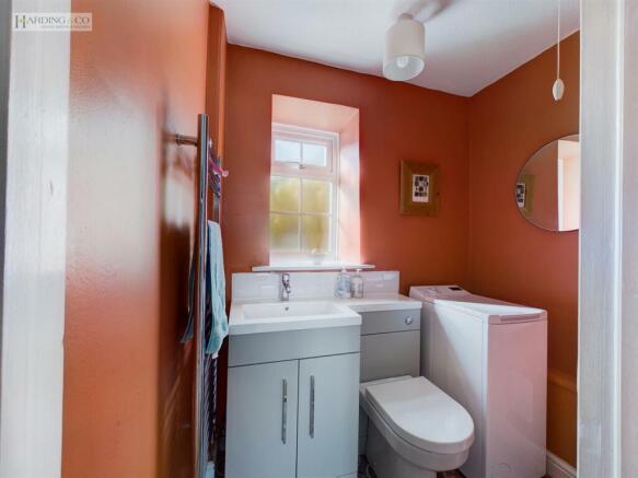 downstairs cloakroom