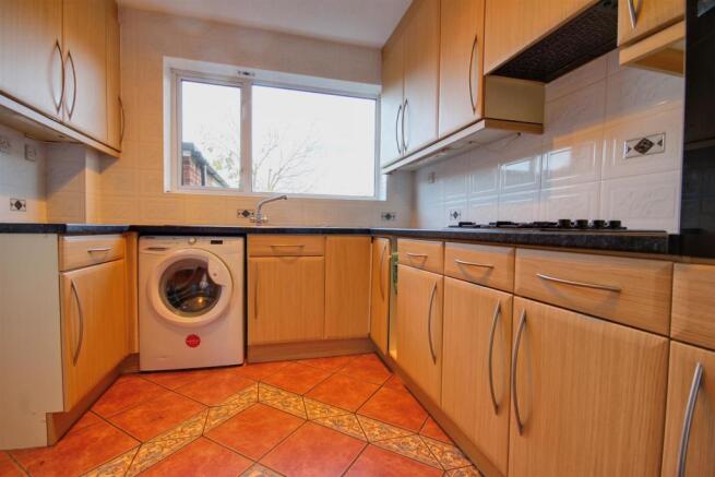 Kitchen with built in appliances