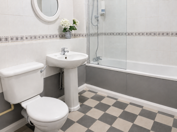 Toilet and bath