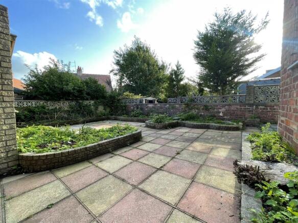 Rear garden