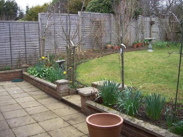 Rear garden x3