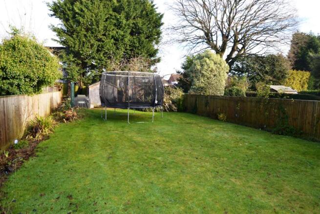 Rear garden