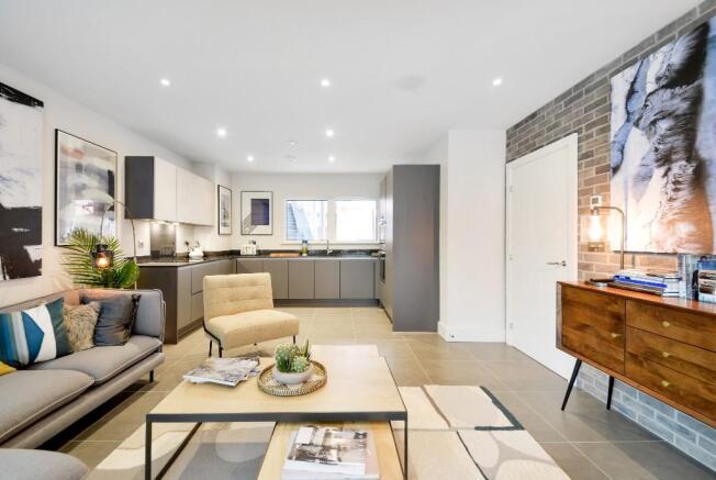 Living/Kitchen Area
