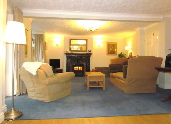long view of living room