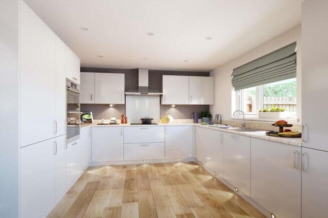 Enjoy a spacious kitchen at the heart of the home