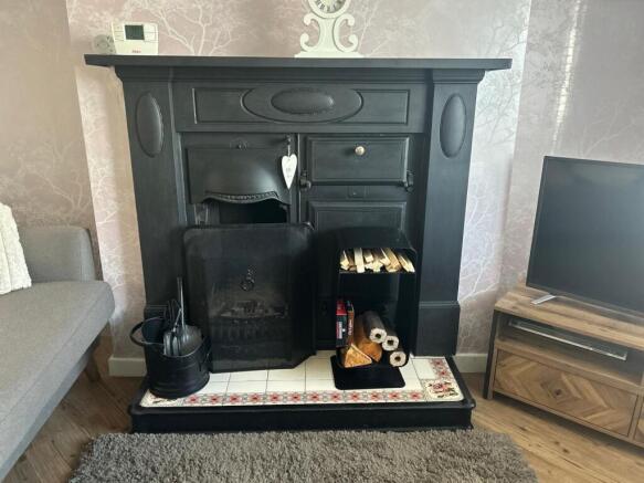 Original fireplace