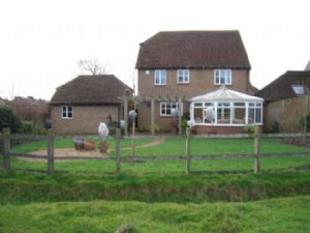 Rear of property