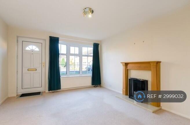Large Living/Dining With Fireplace
