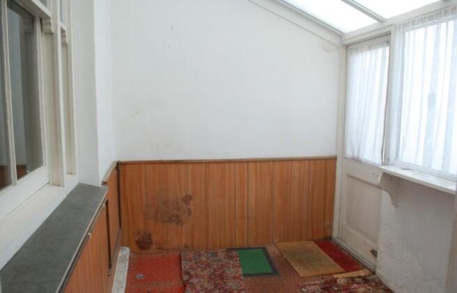Rear porch