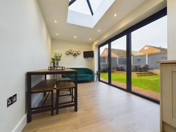 dining area with sky lantern