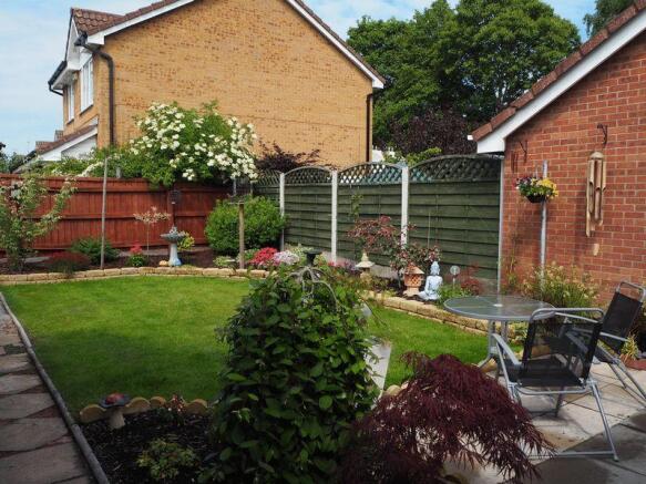 Rear garden