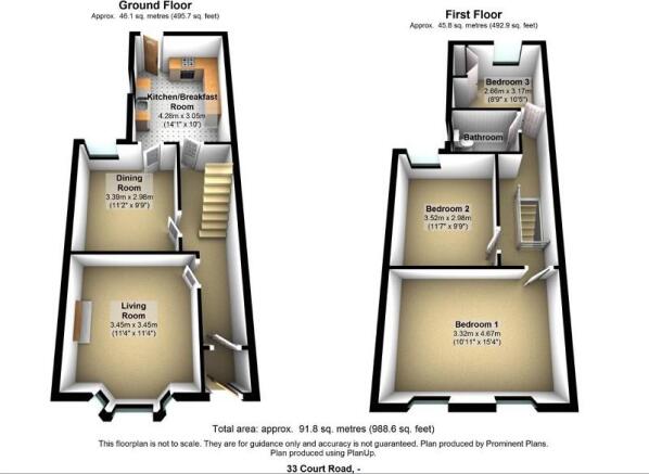 FLOOR AREAS