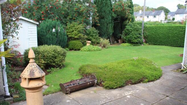 Rear garden