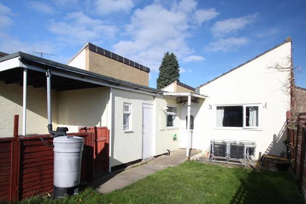 Rear of property