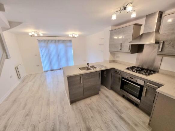 Open plan Kitchen/Lounge