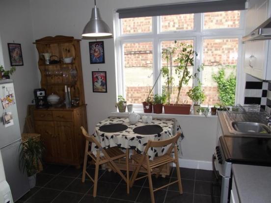 Kitchen With Big Windows