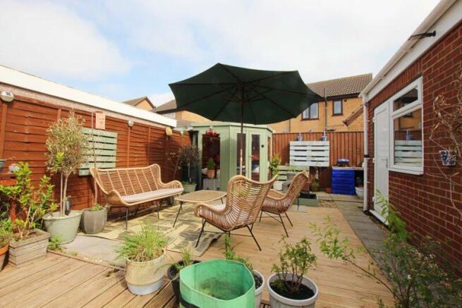 Rear garden